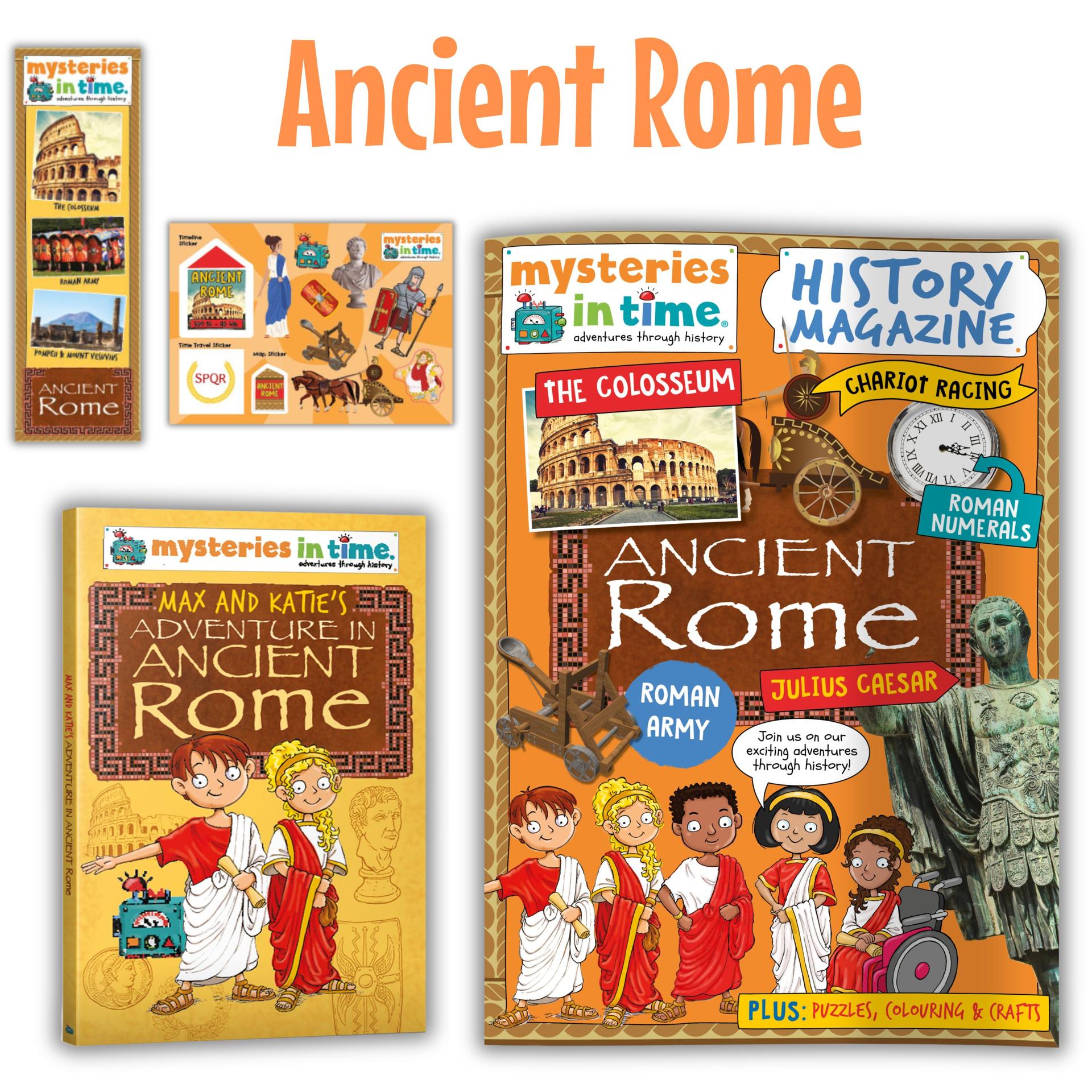 Ancient Rome curriculum pack with engaging history activities for kids