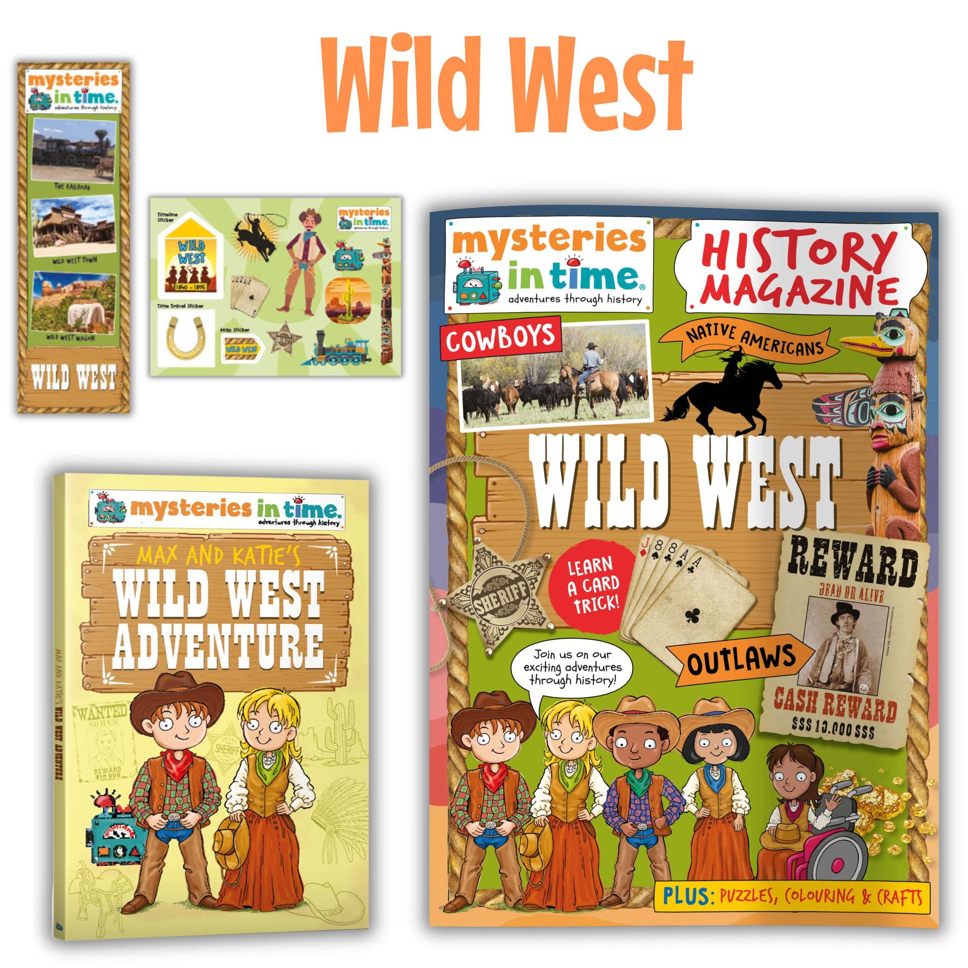 Wild West curriculum pack with engaging history activities for kids