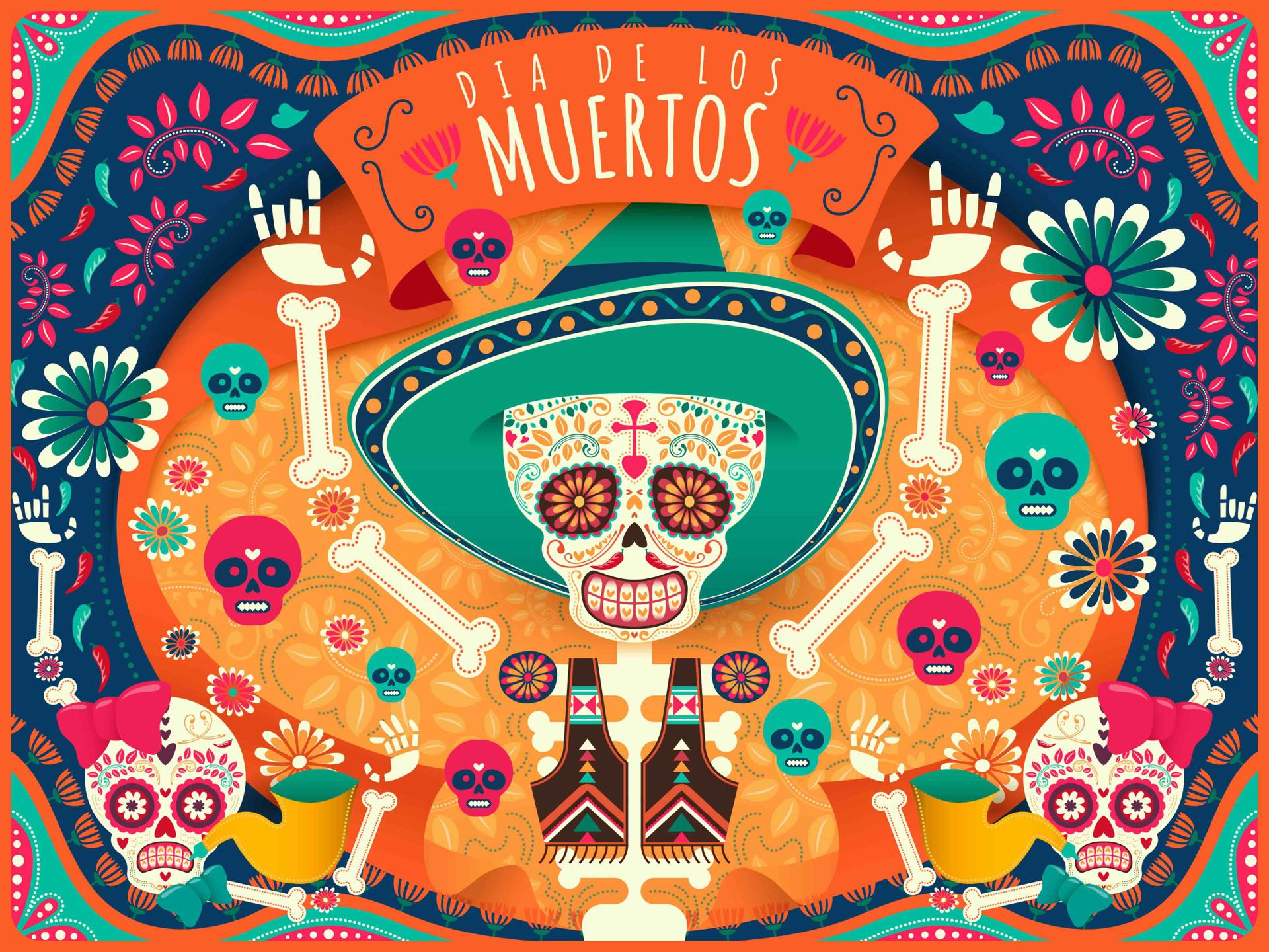Learn about Day of the Dead in Aztecs for Kids