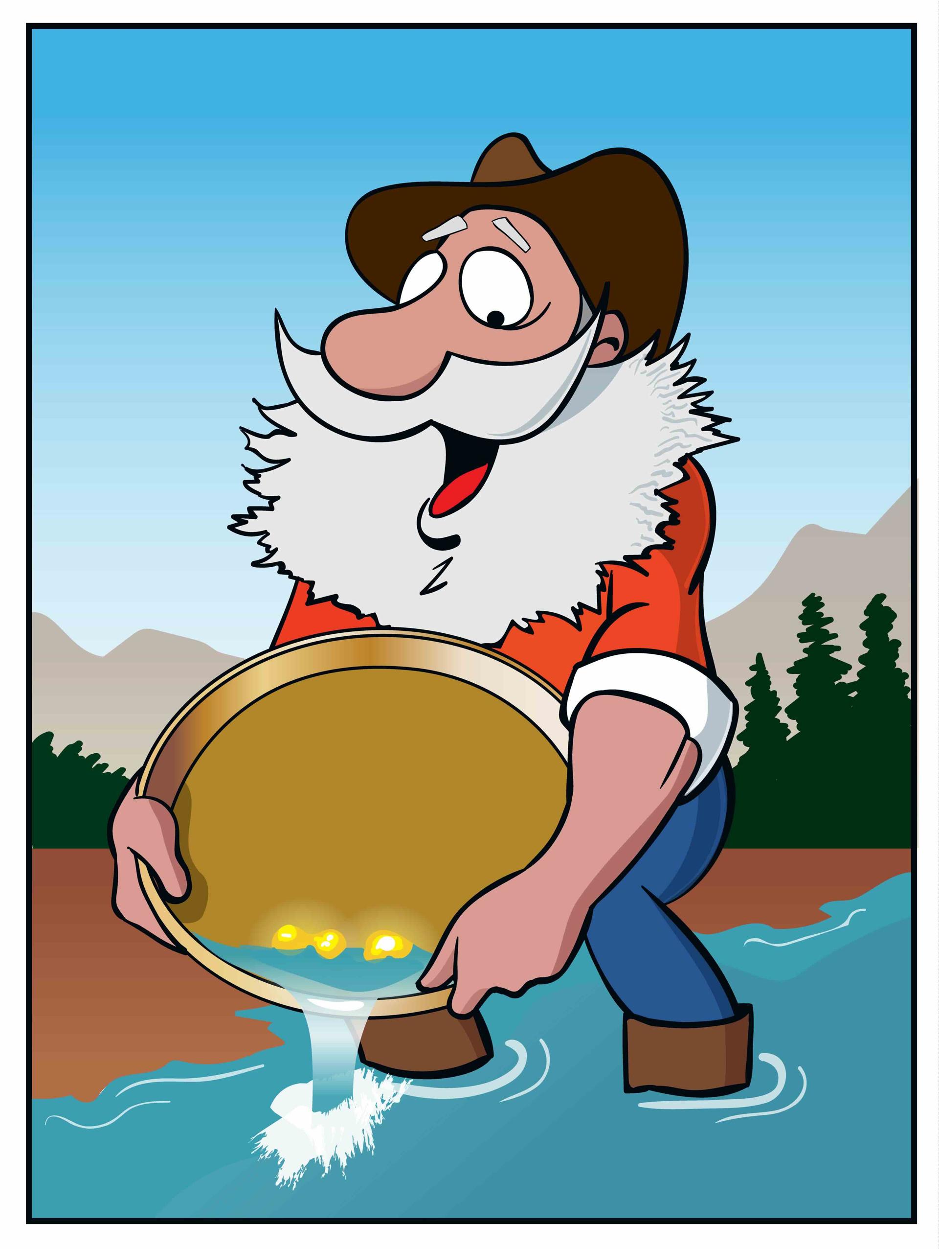 Learn about The Gold Rush in Wild West for Kids