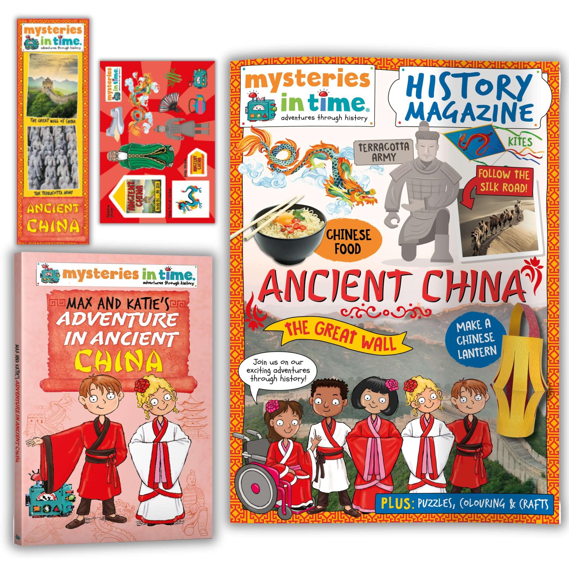 Ancient World History Curriculum Package featuring Egypt, Rome, Greece, and China educational materials - Image 4