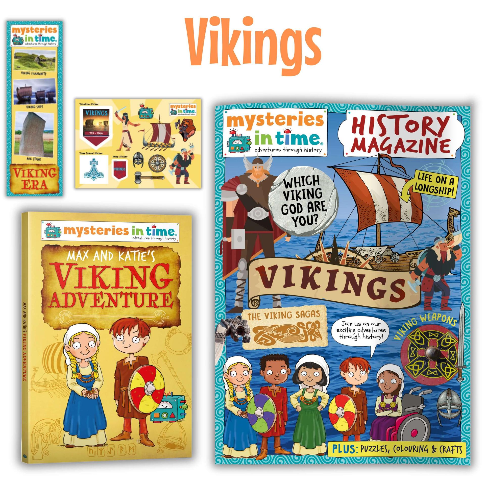 Vikings homeschool history pack - Norse mythology and exploration