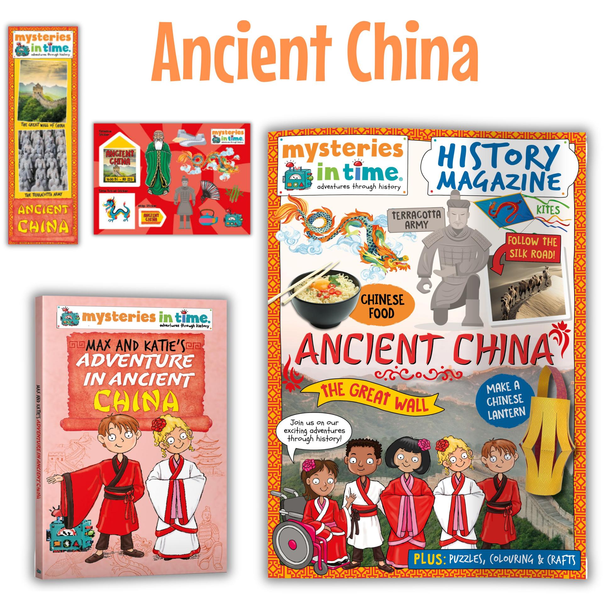 Ancient China curriculum pack with educational history resources for children