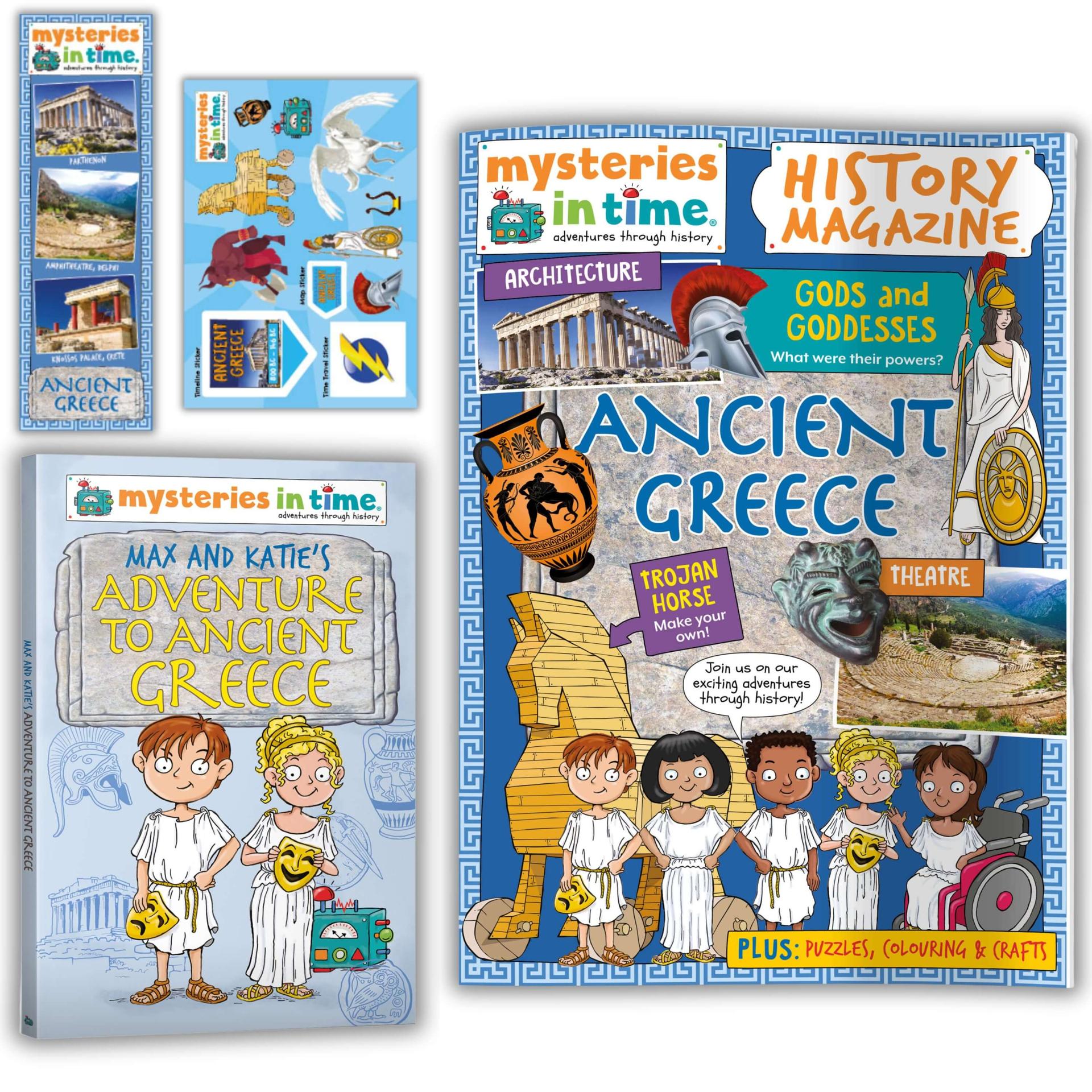 Ancient World History Curriculum Package featuring Egypt, Rome, Greece, and China educational materials - Image 2