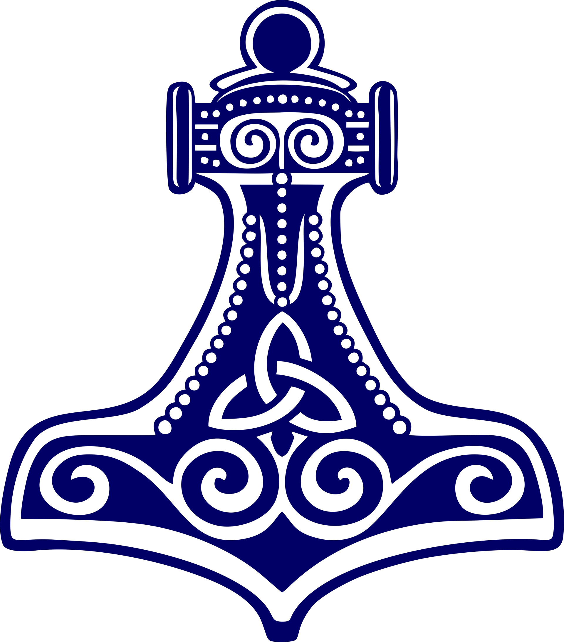 Ancient Viking Thor's hammer artifact with Norse symbols, illustrating Viking mythology and religion for children learning about Norse gods and goddesses