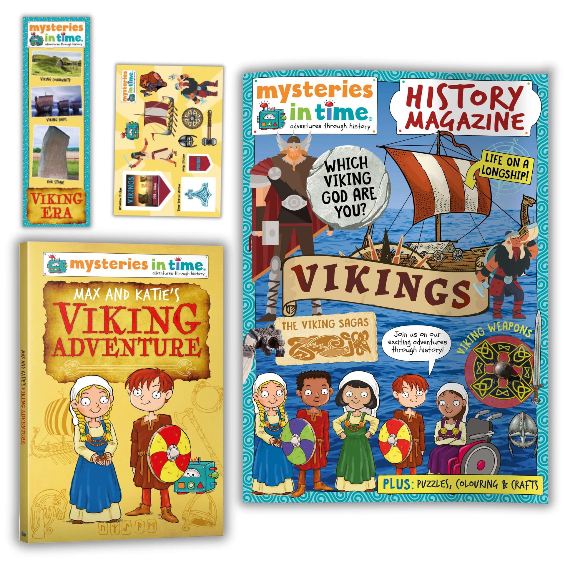 Middle History Curriculum Package covering Vikings, Elizabethans, Aztecs, and Stuarts for hands-on history education - Image 1