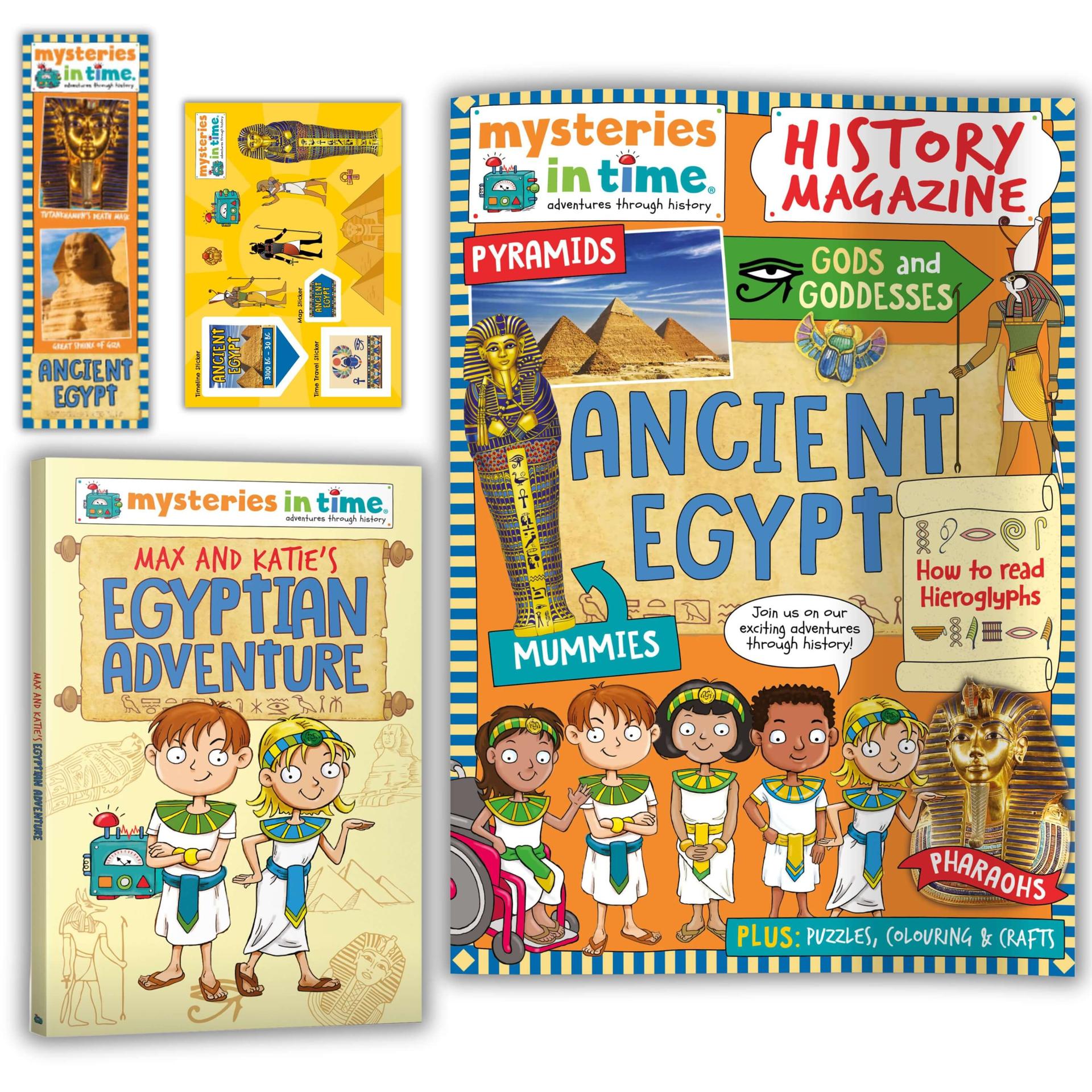 Ancient World History Curriculum Package featuring Egypt, Rome, Greece, and China educational materials - Image 1