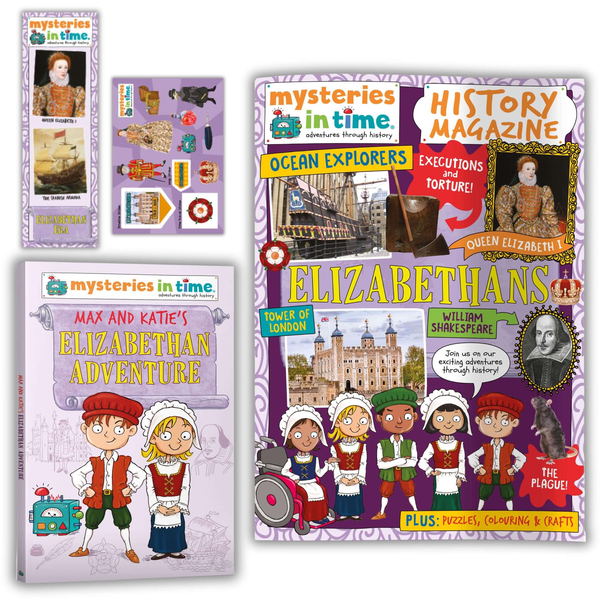 Middle History Curriculum Package covering Vikings, Elizabethans, Aztecs, and Stuarts for hands-on history education - Image 2