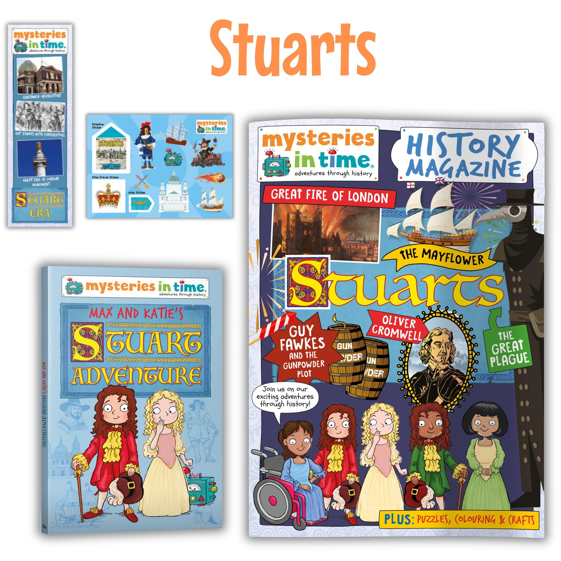 Stuarts curriculum pack with engaging history activities for kids