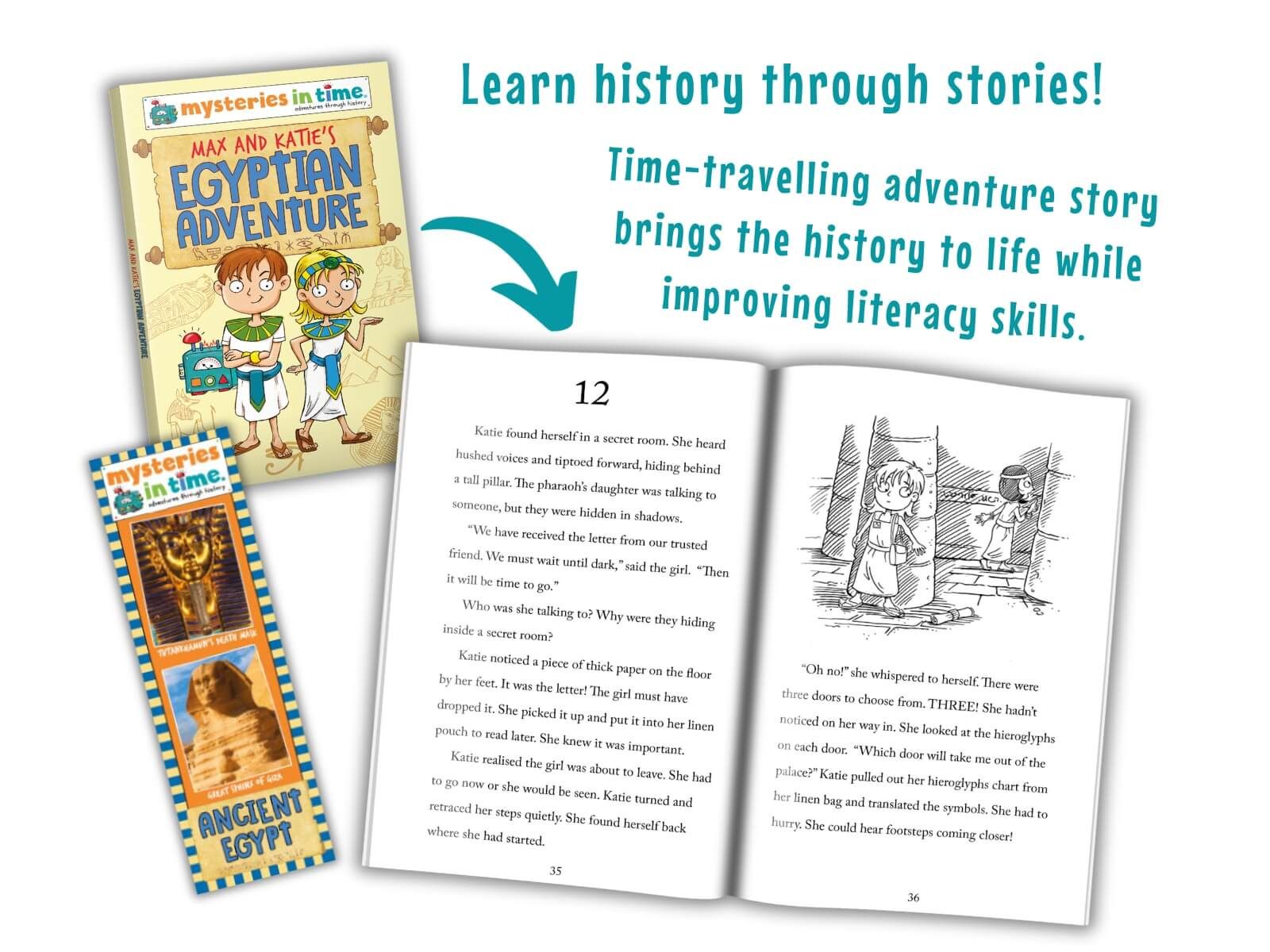 Ancient Egypt history book for children