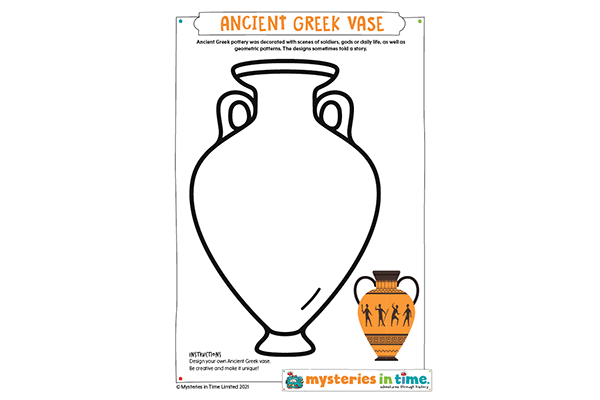 Ancient Greece Vase Printable