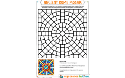 Ancient Rome Mosaic Printable