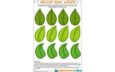 Ancient Rome Wreath Printable