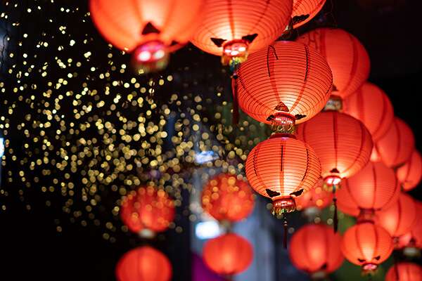 Chinese new year facts for kids - chinese lanterns