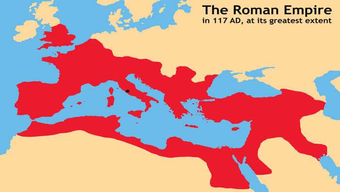 The Roman Empire Map