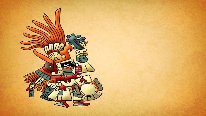 Aztec Sun God Huitzilopochtli