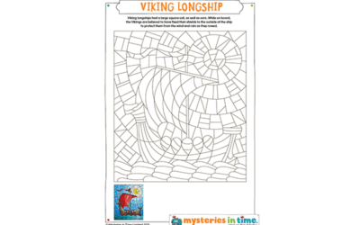 Viking Longship Printable