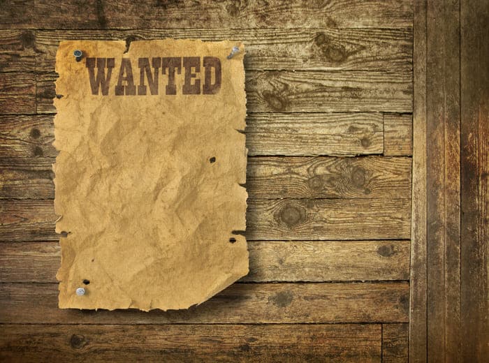 wild west activities for kids wanted poster