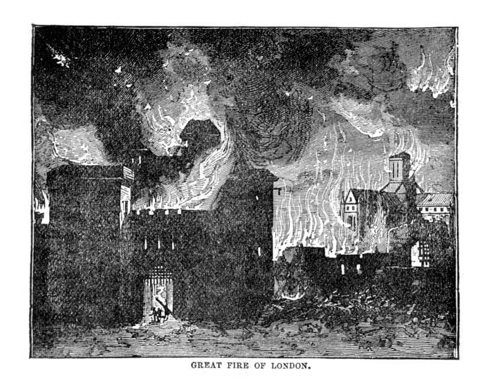 The Great Fire of London 1666