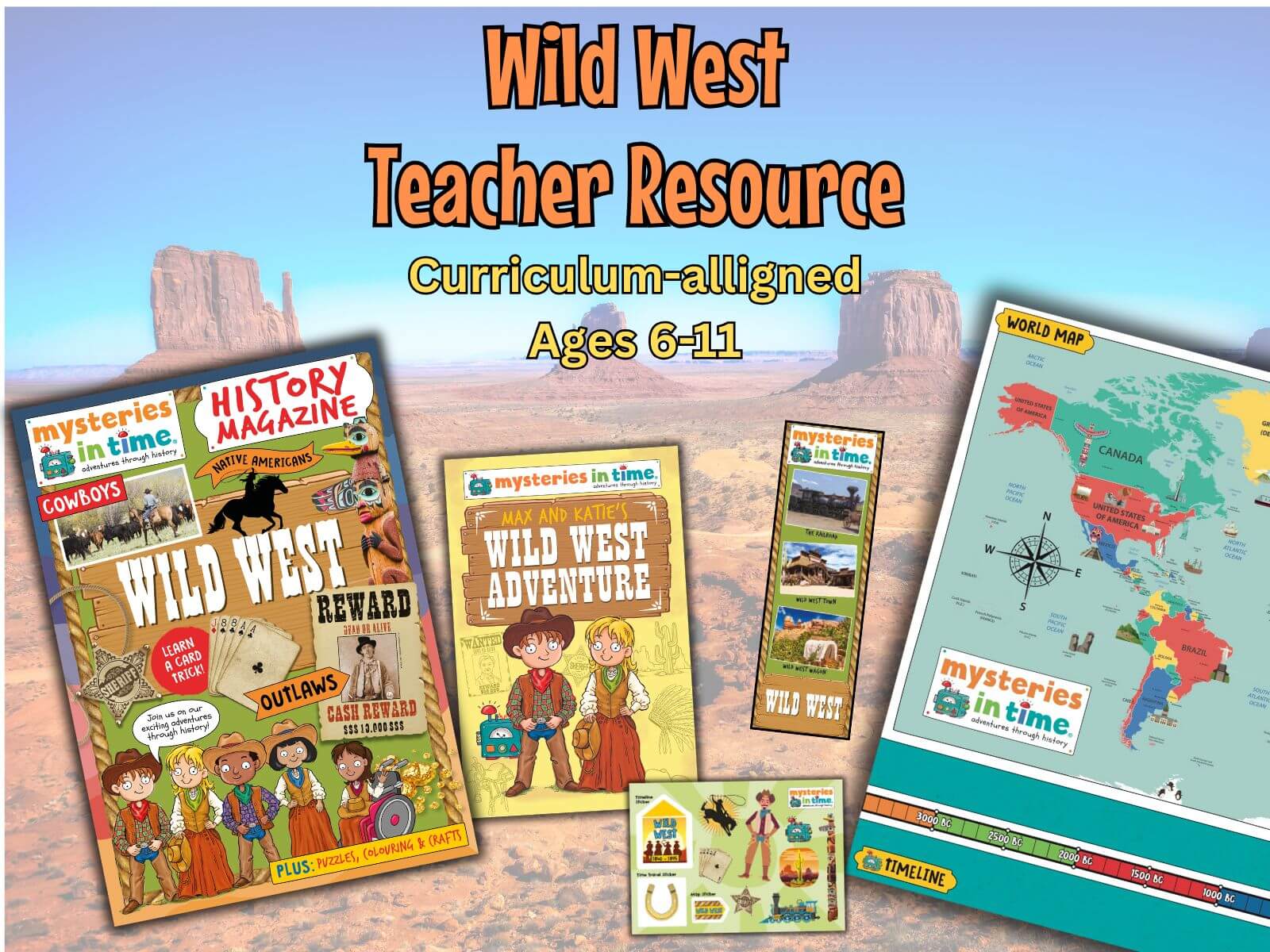 Wild West Teacher Resource Pack